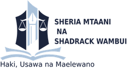 Sheria Mtaani Logo